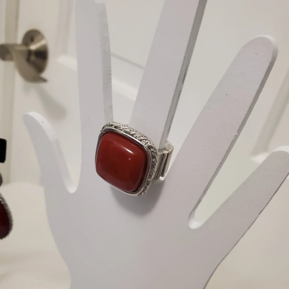 Mixit red silvertone